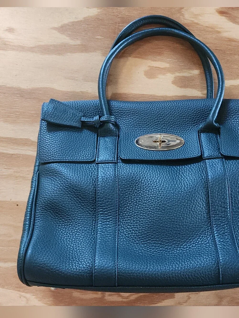 Mulberry Bayswater Heavy Grained Leather Satchel